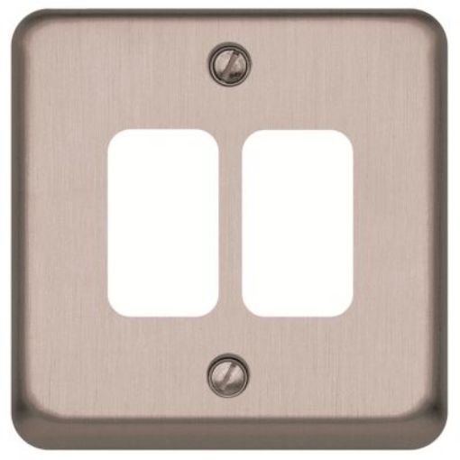 Picture of MK K3432BSS Frontplate 2 Module