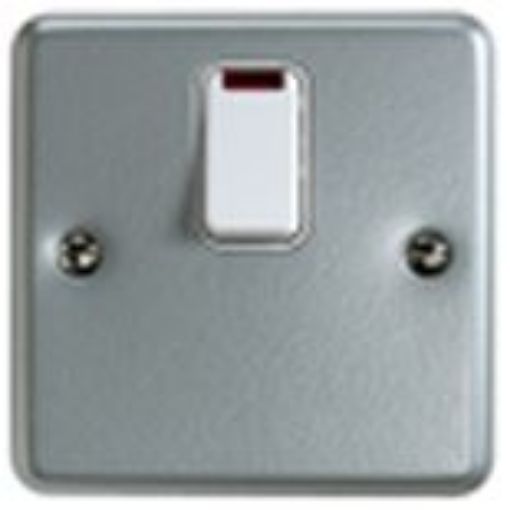 Picture of MK K5242ALM Switch Double Pole Neon Flex Outlet 20A