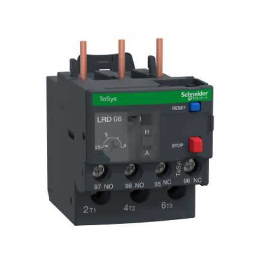 Picture of Schneider LRD08 Relay 2.5-4A