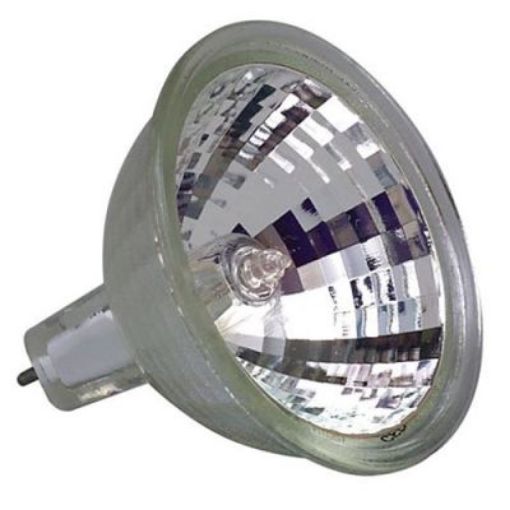 Picture of Meridian Lighting Lamp Tungsten Halogen GX5.3 MR16 Reflector 12Deg 2000Hr