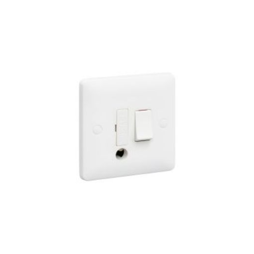 Picture of MK MB1041WHI 1G Connection Unit Switched Fused 13A