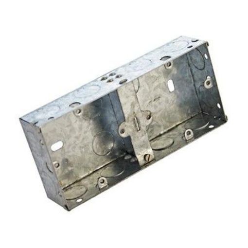 Picture of CED Metal Socket Box 35mm Dual To Bs4662