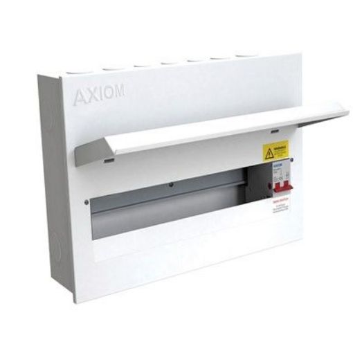 Picture of CED 12 Way Metal Consumer Unit with 100a DP Isolator