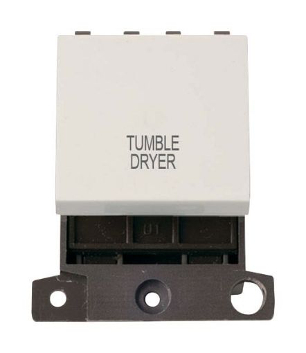 Picture of Click MD022PW-TD Switch Double Pole 2 Module 20A