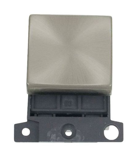 Picture of Click MD022SC Switch Double Pole 2Module 20A Satin Chrome