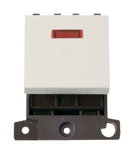 Picture of Click MD023PW Switch Double Pole 2Module 20A White