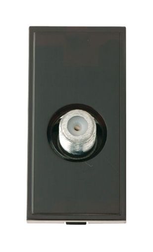 Picture of Click MM405BK Socket Sat Female Black