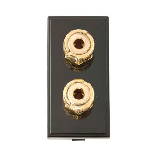 Picture of Click MM495BK Socket 2xLoud Speaker Black