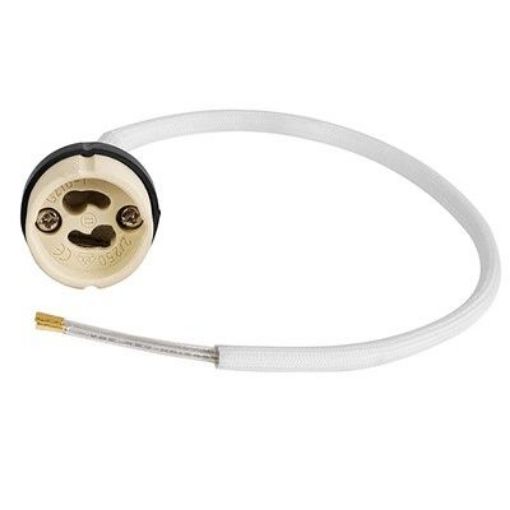 Picture of Lampholder GU10/GZ10 c/w Fly Lead & Cable