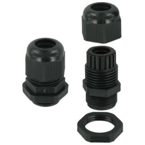Picture of Deligo NG20B Cable Gland Std 20mm Black
