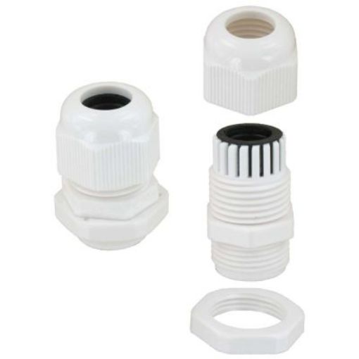 Picture of Deligo NG20W Cable Gland Std 20mm White