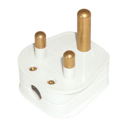 Picture of Click PA166 Plug Round Pin 5A White