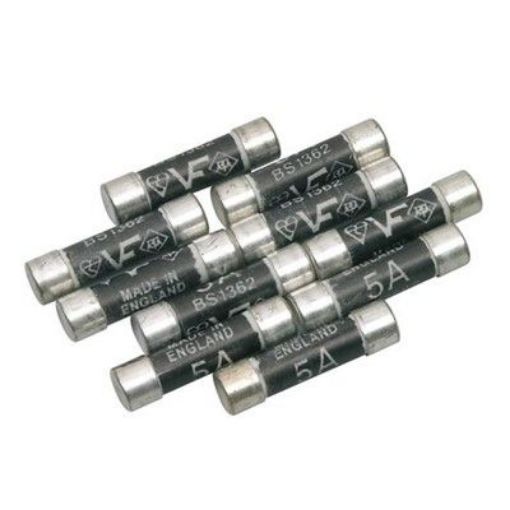 Picture of Plug Top Fuses 5amp  - Priced Each