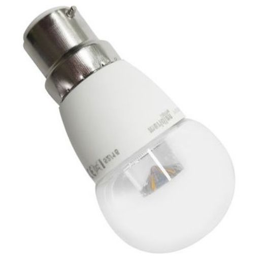 Picture of Meridian LED 5W Clear Globe Lamp BC (B22d) 400lm