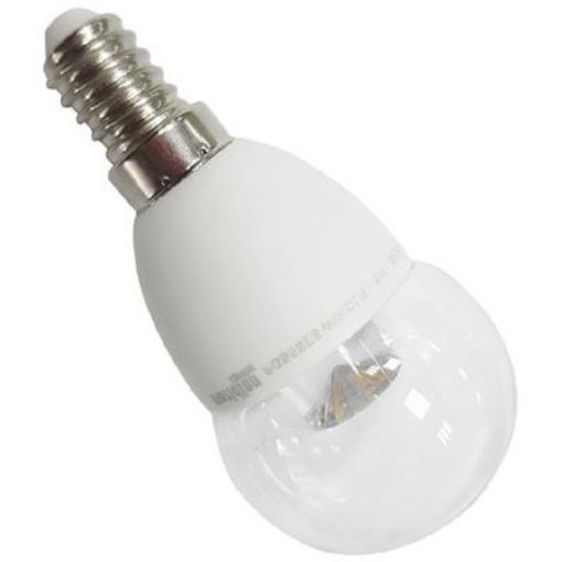 Picture of Meridian LED 5W Clear Globe Lamp SES (E14) 400lm