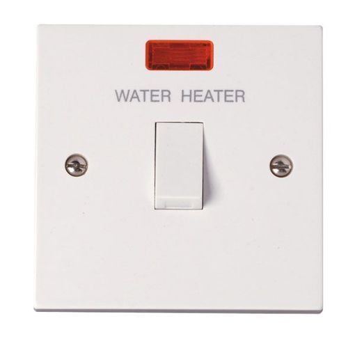 Picture of Click PRW042 Switch Double Pole Water Heater 20A White