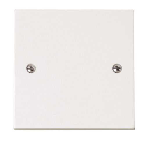 Picture of Click PRW060 Blanking Plate 1 Gang White