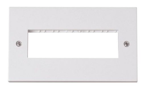 Picture of Click PRW426 Frontplate 2 Gang 6Aperture