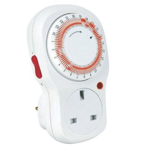 Picture of CED 24hr Plug-ln Segment Timer 13amp 3kw 15min. To Bs3456