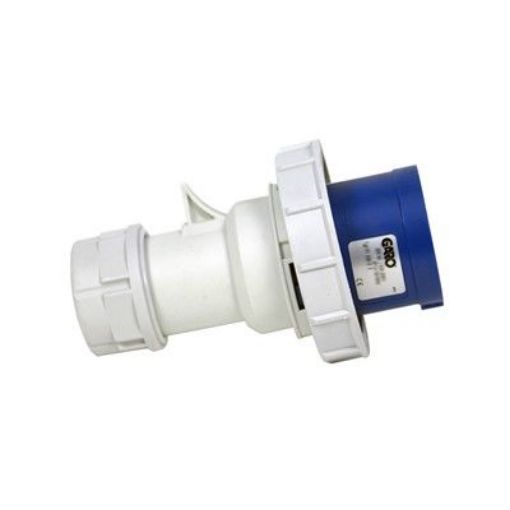 Picture of CED 32A 3P 220V Watertight Plug IP67