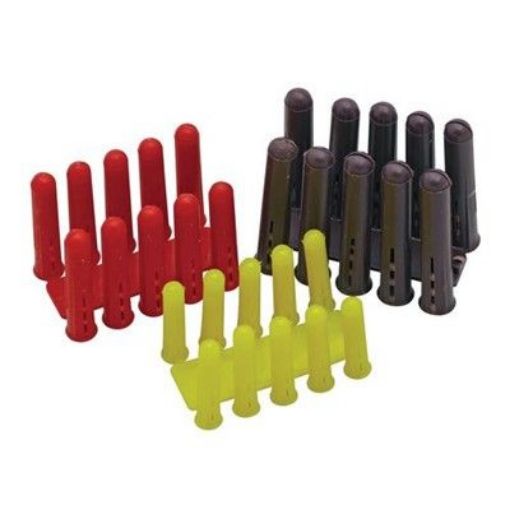 Picture of CED Expansion Plug Yellow 5mm 4/6/8 Screw Size