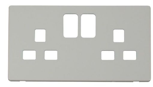 Picture of Click SCP436PW Switched Socket Frontplate 2G