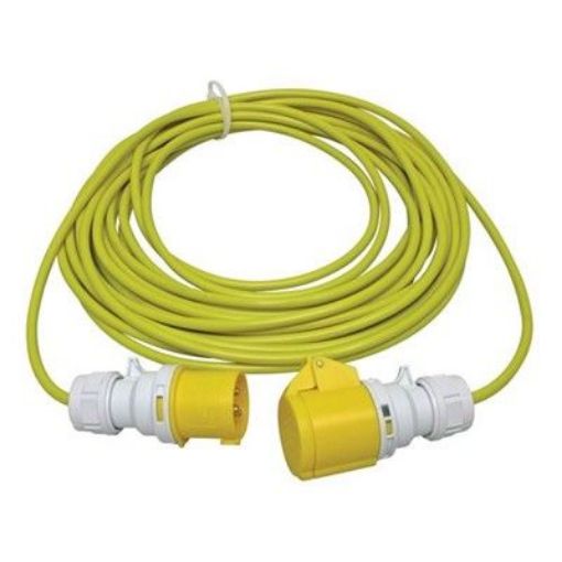 Picture of MCG Extension Lead 110v 1.5mm Yellow