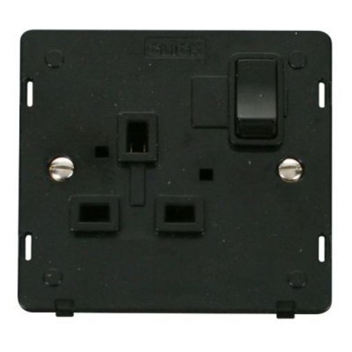 Picture of Click SIN035BK Switched Socket Interior 1G