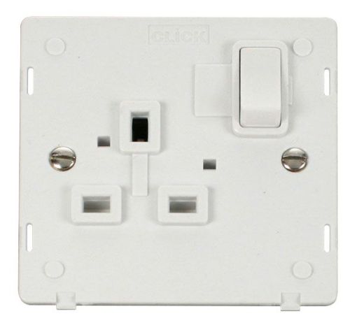 Picture of Click SIN035PW Switched Socket Interior 1G