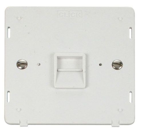 Picture of Click SIN125PW Single Telephone Sec Socket Interior