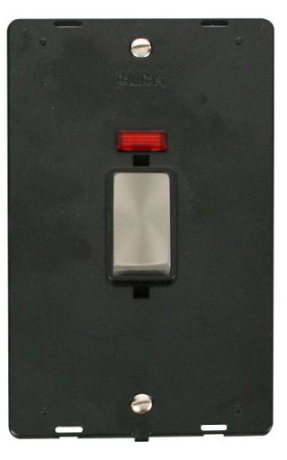 Picture of Click SIN503BKBS Switch Interior 2 Gang 45A