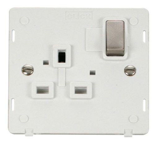 Picture of Click SIN535PWBS Switched Socket Interior 1G