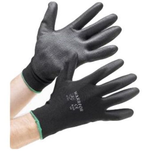 Picture of Deligo SPU10 PU Gloves Size 10 Black