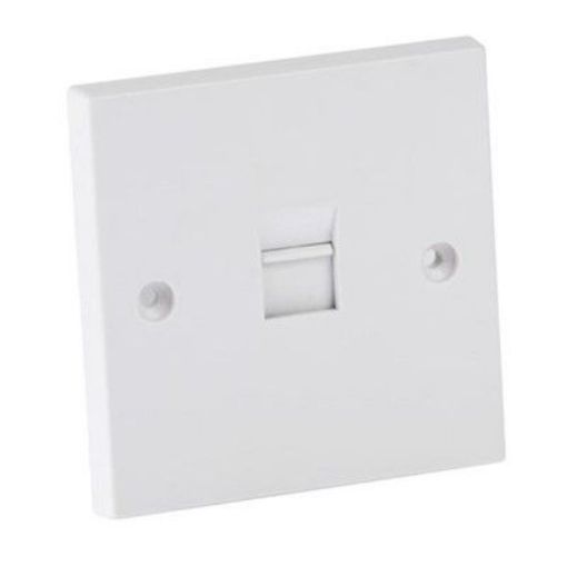 Picture of CED Telephone Flush Slave Socket Single