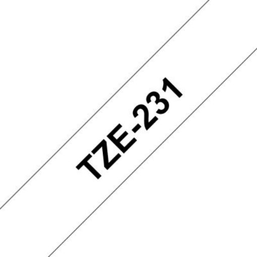 Picture of Brother TZE-231 Labelling Tape 12mmx8m