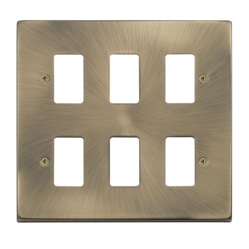 Picture of Click VPAB20506 Deco Frontplate 6G AB