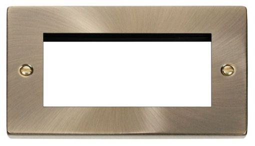 Picture of Click VPAB312 Frontplate 2 Gang 4Module