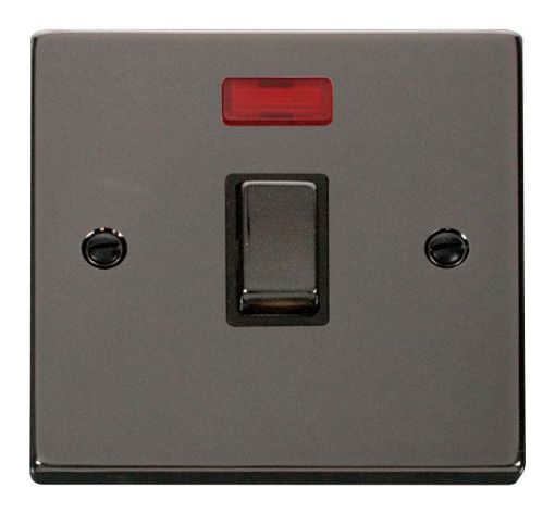 Picture of Click VPBN723BK Ingot Switch Neon Double Pole 20A