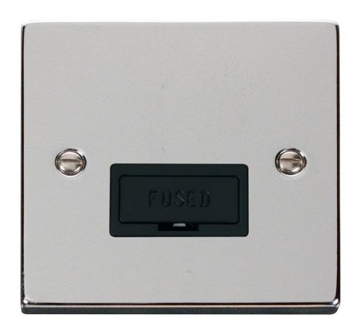 Picture of Click VPCH650BK Connection Unit Fused 13A Polished Chrome
