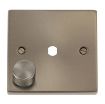 Picture of Click VPSC140PL 1 Gang Single Dimmer Plate and Knob