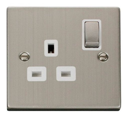Picture of Click VPSS535WH Socket Double Pole 1 Gang Switched 13A