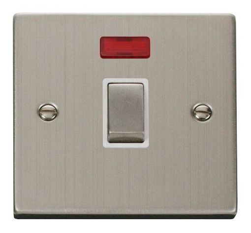 Picture of Click VPSS723WH Ingot Switch Neon Double Pole 20A