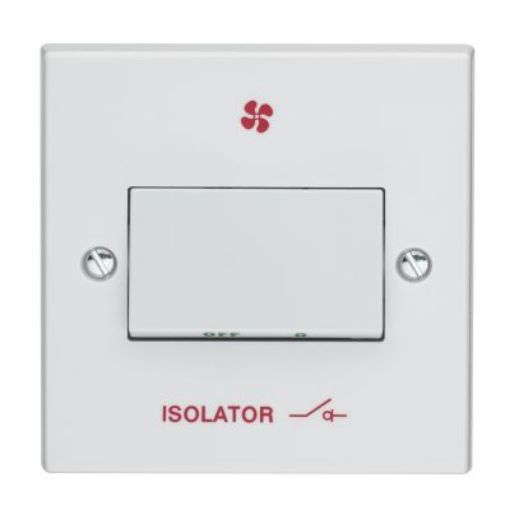 Picture of Volex VX1013 Plate Switched 1G TP Fan Isolator 6A