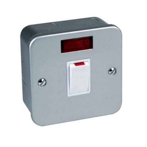 Picture of CED Metal Clad 45amp Sp Switch with Neon To Bs3676 Bsen 60669