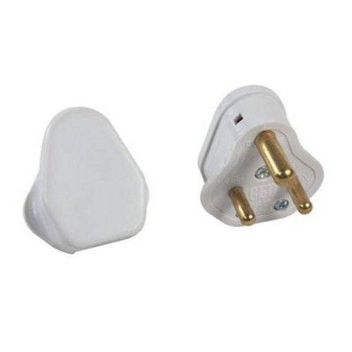 Picture of CED Plug Top 5amp Round 3 Pin Plug To Bs546