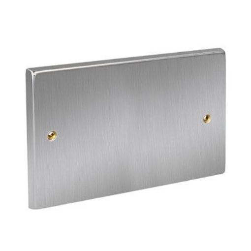 Picture of CED Single Blank Plate Satin Chrome