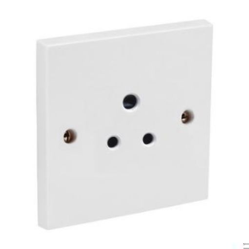 Picture of CED 5amp Socket 1 Gang 3 Pin Round To Bs546