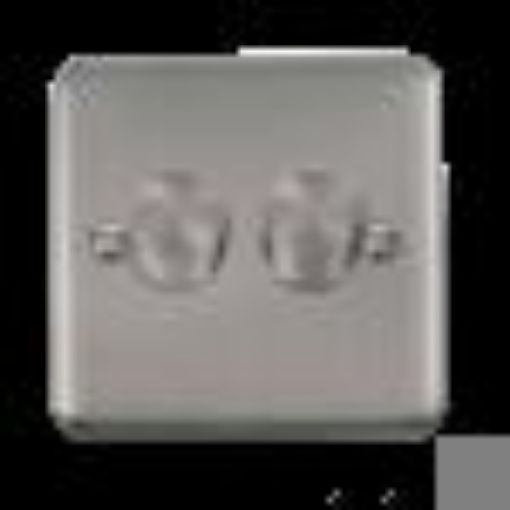 Picture of Click DPSS152 Dimmer Switch 2x400W Stainless Steel