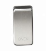 Picture of Knightsbridge Modular Switch cover "marked OVEN" - brushed chrome