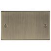 Picture of Knightsbridge Square Edge 2G Blanking Plate - Antique Brass